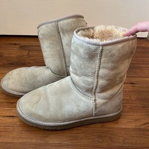 Ugg Classic Beige Short Women’s Boot 8